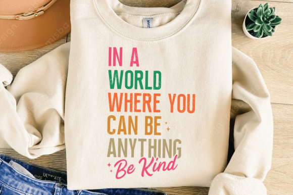 Be Kind in a World of Embroidery Designs