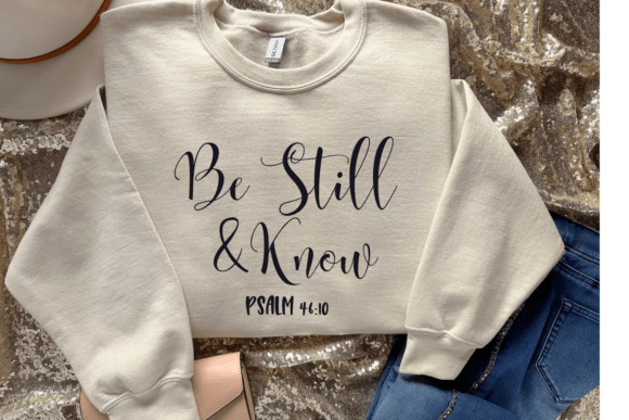 Be Still and Know SVG Review: A Faith-Fueled Embroidery Design