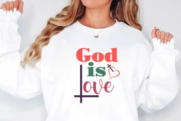 Christian Svg T-shirt Design for Real Embroidery Projects