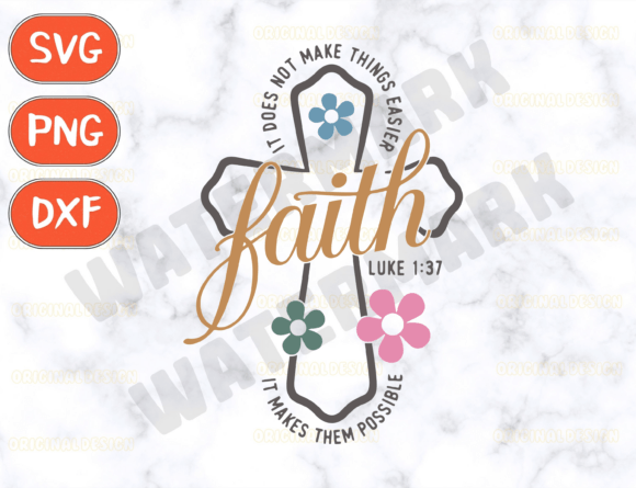 Embroidery Review: Faith Does Not Make Things Easier Svg