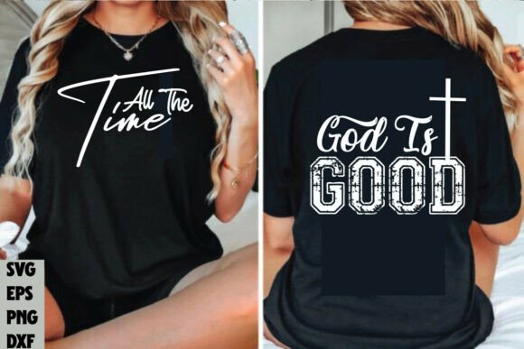 God Is Good All the Time Sleeve SVG: A Faith-Filled Embroidery Design