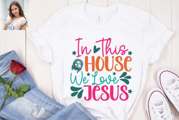 In This House We Love Jesus SVG Review
