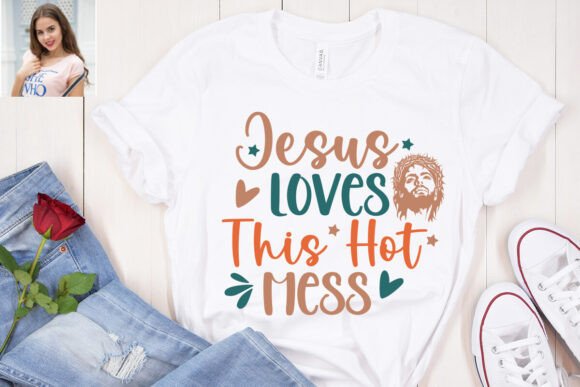 Jesus Loves This Hot Mess SVG Review: A Bold Faith Statement for Crafters