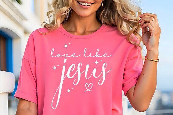 Love Like Jesus SVG PNG: A Faithful Embroidery Design for Real Projects