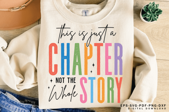 This Is Just a Chapter Svg – Motivational Design Review